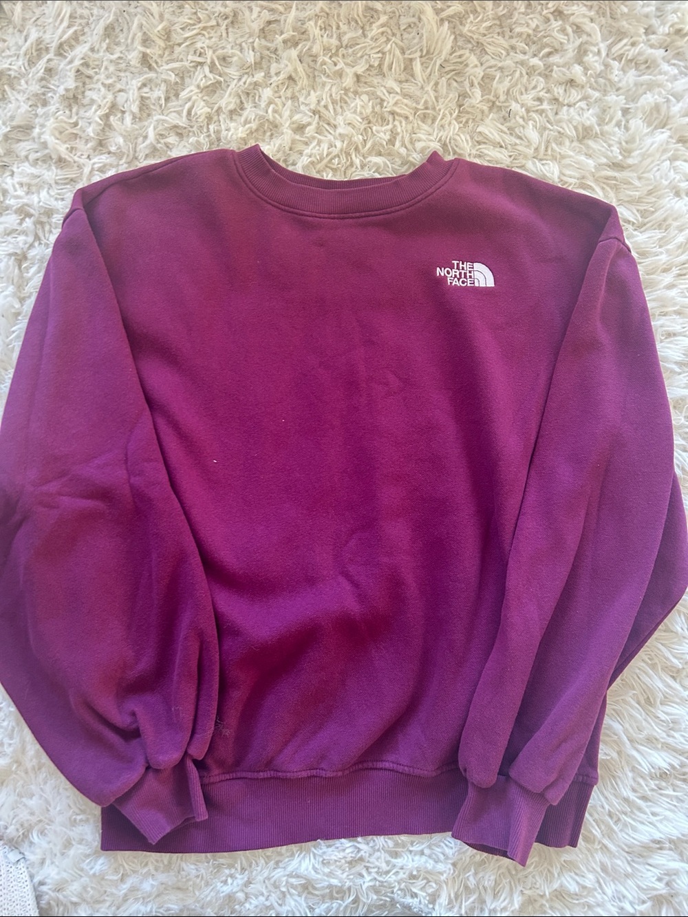 The North Face Crewneck Sweatshirt - Plum/Berry